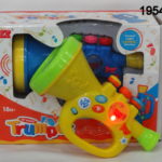 TROMPETA A PILA COM MEGAFONO 19545