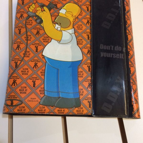 CARPETA ESCOLAR C/SOLAPA PVC SIMPSONS01102660