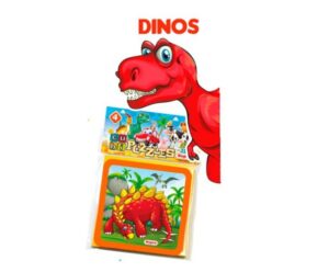 PUZZLES X4 DINO-GRANJA-TRANSPORTE - Imagen 3