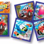 PUZZLES X4 DINO-GRANJA-TRANSPORTE