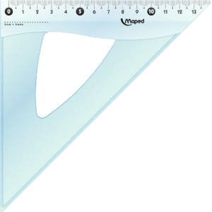 ESCUADRA 45*21CM CAJA 146123*20 UNIDADES