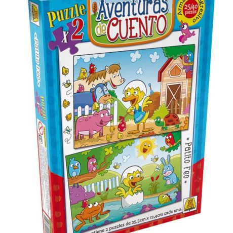 PUZZLE PATITO FEO 25-40 PIEZAS 46