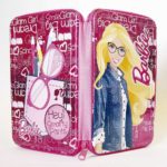 CARTUCHERA LATA 1 PISO BARBIE  BB714