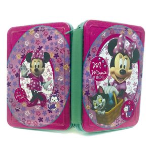 CARTUCHERA LATA 2 PISOS MINNIE  KM878