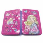 CARTUCHERA LATA 1 PISO BARBIE  BB966