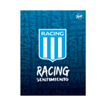 CUADERNO COSIDO T/D RACING LCCORAC	50 HOJAS
