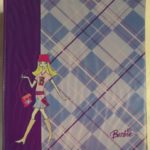 CARPETA Nº3 PVC 3 ANILLOS BARBIE V