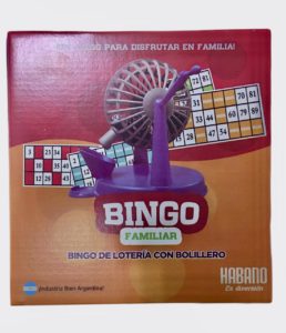 BINGO CON BOLILLERO TOMBOLA