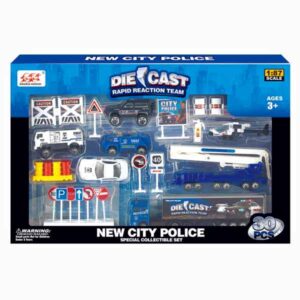 SET DE AUTOS POLICIA 30 PZAS 21130