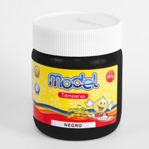 TEMPERA EN POTE MODEL 250 GRS NEGRO