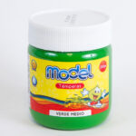 TEMPERA EN POTE MODEL 250 GRS VERDE MEDIO