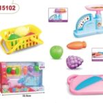 FRUIT SET CON BALANZA A PILA FRUTAS 	15102 	20.10.20