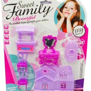 SET DORMITORIO CON MUEBLES Y ARTEFACTOS 16504