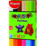 PLASTILINA*12 MAPED 827201*12 UNIDADES