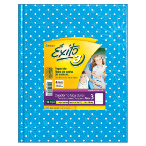 CUADERNO EXITO 19*24*48 H LUNAR = TURQUEZA 100973