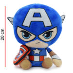 PELUCHE CAPITAN AMERICA SENTADO 20 CM MV030