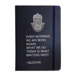 CUADERNO TALBOT PU 14x21 BUDDHA 96hjs RAY	3971