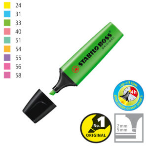 RESALTADOR BOSS VERDE	435
