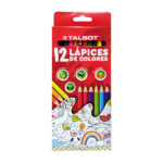 LAPICES COLORES TALBOT ECO x 12 LARGOS	4451