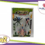 AVION Y HELICOPTERO MILITAR EN BLISTER A200369