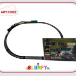 PISTA DE TREN CLASICO CON LUZ Y SONIDO 17PCS 55022