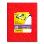 CUADERNO EXITO 19*24*48 H ARAÑA = ROJO 100962