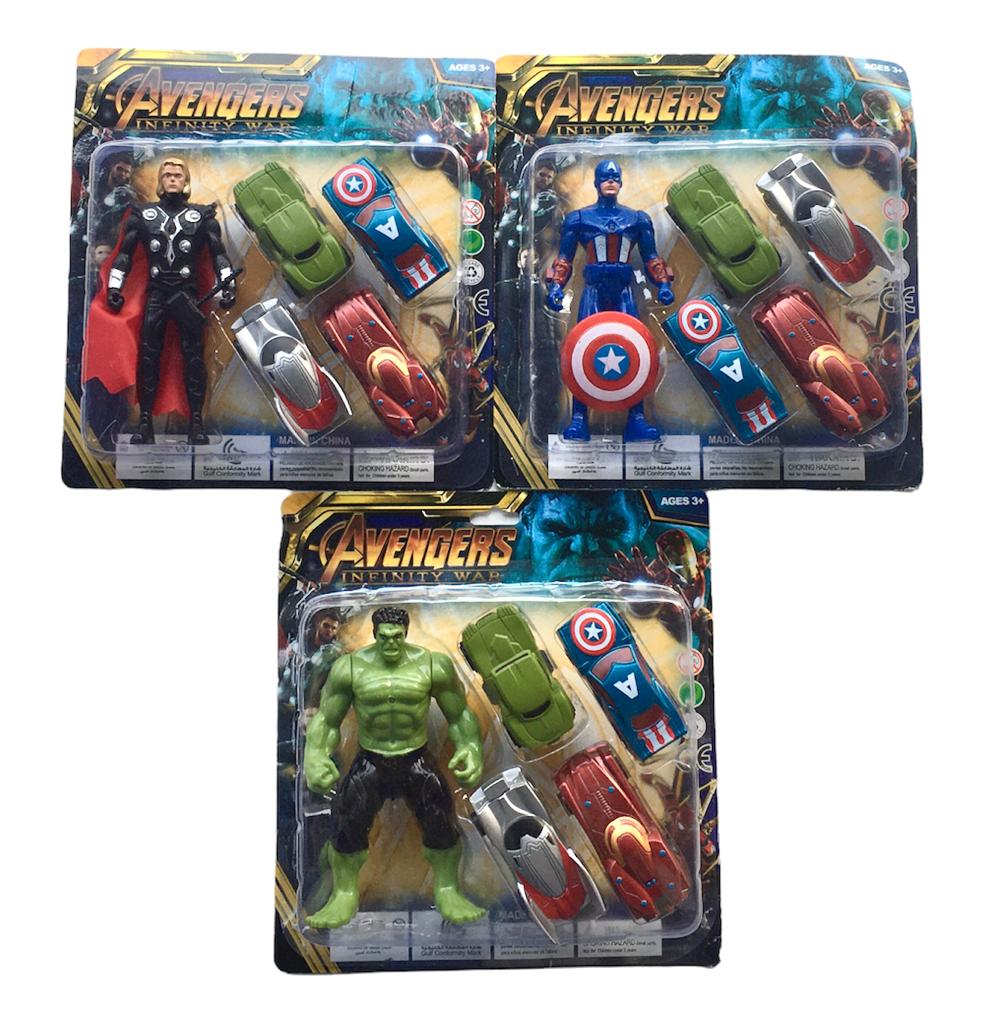 MUÑECOS AVENGERS X 6 – WebUniverso