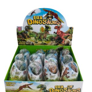 DINOSAURIOS EN HUEVO EN CAJA X12 A200575