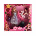 MUÑECA SKYLA 2 VESTIDO CON CABALLO 23199