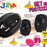 SET PROTECCION RODILLERA+CODERA+MUÑEQUERA YX-0302 NEGRO