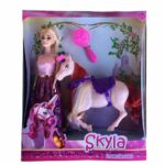 MUÑECA SKYLA CON UNICORNIO 23208