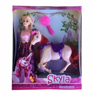 MUÑECA SKYLA CON UNICORNIO 23208