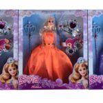 MUÑECA SKYLA CON CORONA Y ACCESORIOS 23139