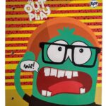 CARPETA CARTONE Nº3 CRAZY MONSTRUOS LCN3CRM
