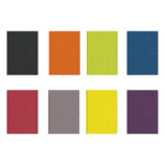 CUADERNO FABRIANO ECOQUA A4 SURTIDO RAYADO 2978