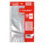 FOLIO TALBOT OFICIO POLIPROPILENO x10u 3899