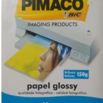 PAPEL FOTOGRAFICO 150 GRS*10 UNI PIMACO BRILLANTE