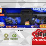 SET POLICIA CON ARMA AMETRALLADORA 6836232