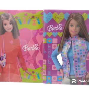 CARPETA C/ SOLAPA PVC BARBIE