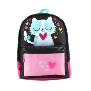 Wabro Mochila 17" Espalda -Infantiles- "Gatito Surtido" 11055