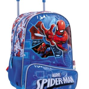 Spiderman Mochila 16" Carro -Tech- Surtido 11717