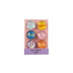 SET IMAN TALBOT PASTEL WORLD X 6 6201