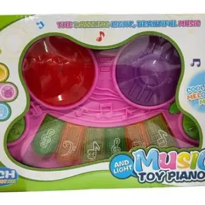 ORGANO CON LUZ Y SONIDO 27X18X5CM 51033