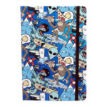 CUADERNO TALBOT PU 14x21 HOLOGRAFICO ALIEN 96hjs RAY  4574