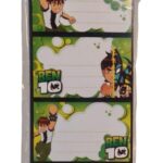 ETIQUETA ESCOLAR BEN10
