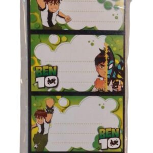 ETIQUETA ESCOLAR BEN10
