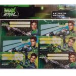 ETIQUETAS * 6 MAX STEEL 4311
