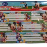 ETIQUETAS * 9 MICKEY 511