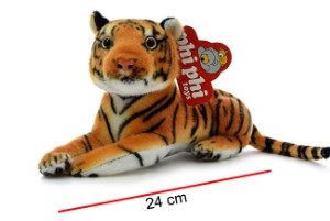 TIGRE MARRON ECHADO 24CM 1946