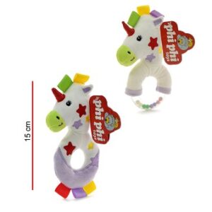 SONAJERO UNICORNIO 15CM 8746